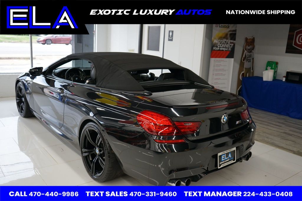 2014 BMW M6 BRAND NEW BRAKE SERVICE! CONVERTIBLE TOP WORKS! CLEAN! HEADS UP  - 22533325 - 4