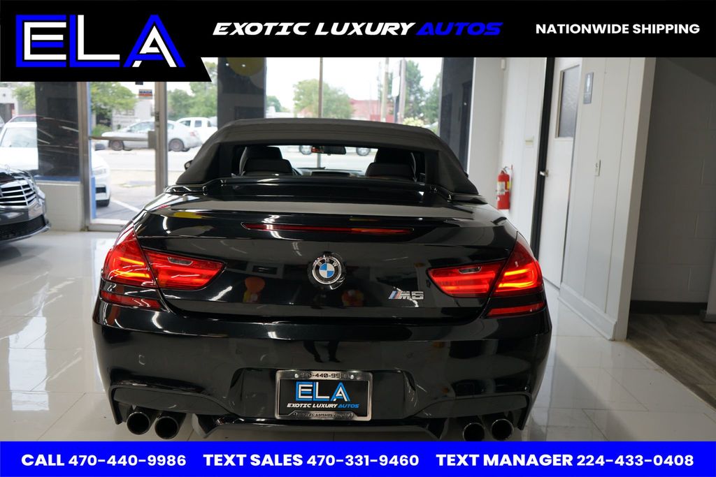 2014 BMW M6 BRAND NEW BRAKE SERVICE! CONVERTIBLE TOP WORKS! CLEAN! HEADS UP  - 22533325 - 5