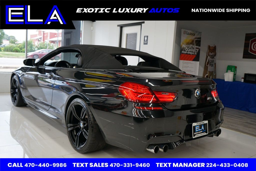 2014 BMW M6 BRAND NEW BRAKE SERVICE! CONVERTIBLE TOP WORKS! CLEAN! HEADS UP  - 22533325 - 6