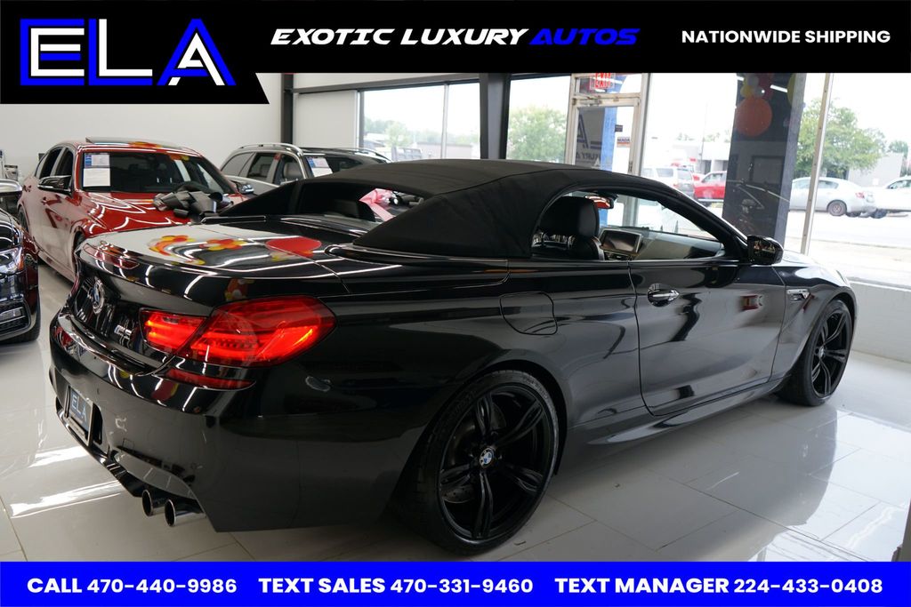 2014 BMW M6 BRAND NEW BRAKE SERVICE! CONVERTIBLE TOP WORKS! CLEAN! HEADS UP  - 22533325 - 7