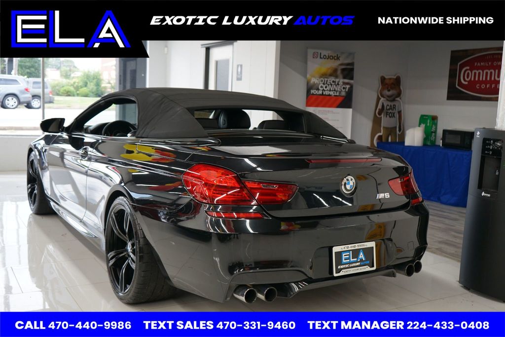 2014 BMW M6 BRAND NEW BRAKE SERVICE! CONVERTIBLE TOP WORKS! CLEAN! HEADS UP  - 22533325 - 8