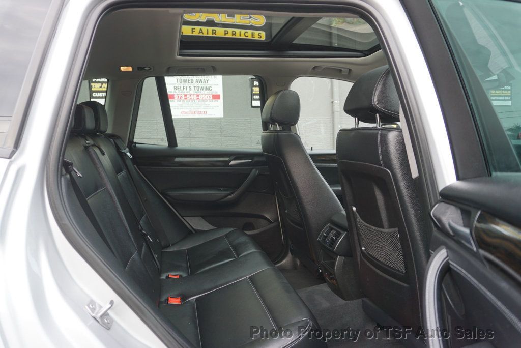 2014 BMW X3 X3 xDrive35i NAVIGATION REAR CAMERA PANO ROOF F+R HEATED SEATS  - 23090626 - 12