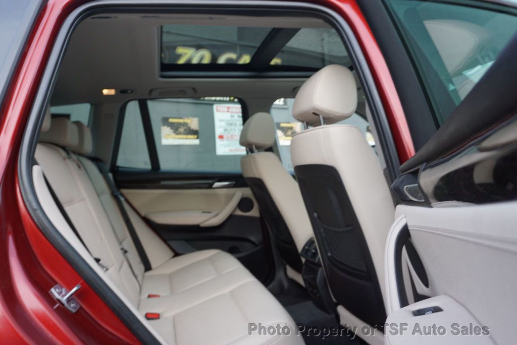 2014 BMW X3 xDrive28i HUD NAVIGATION REAR CAMERA PANO XENONS HEATED SEATS  - 22652353 - 12