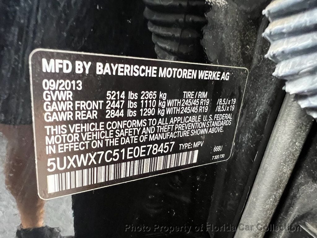 2014 BMW X3 xDrive35i AWD Premium Technology - 22839661 - 47