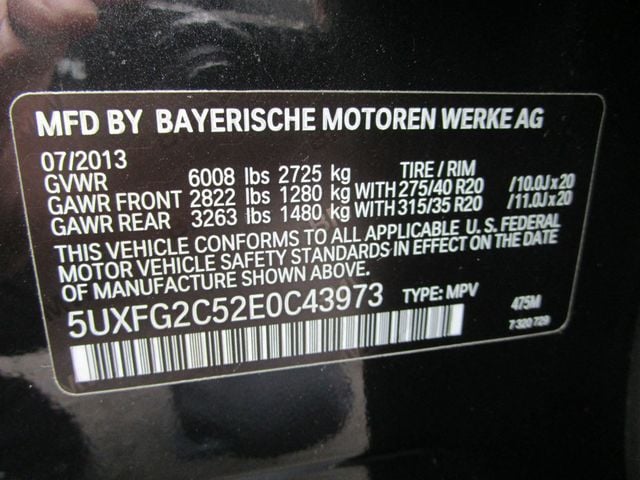2014 BMW X6 xDrive35i - 22967983 - 34