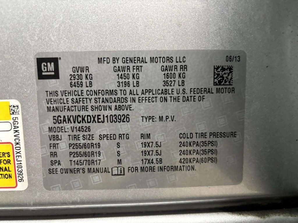 2014 Buick Enclave AWD 4dr Premium - 23015651 - 39