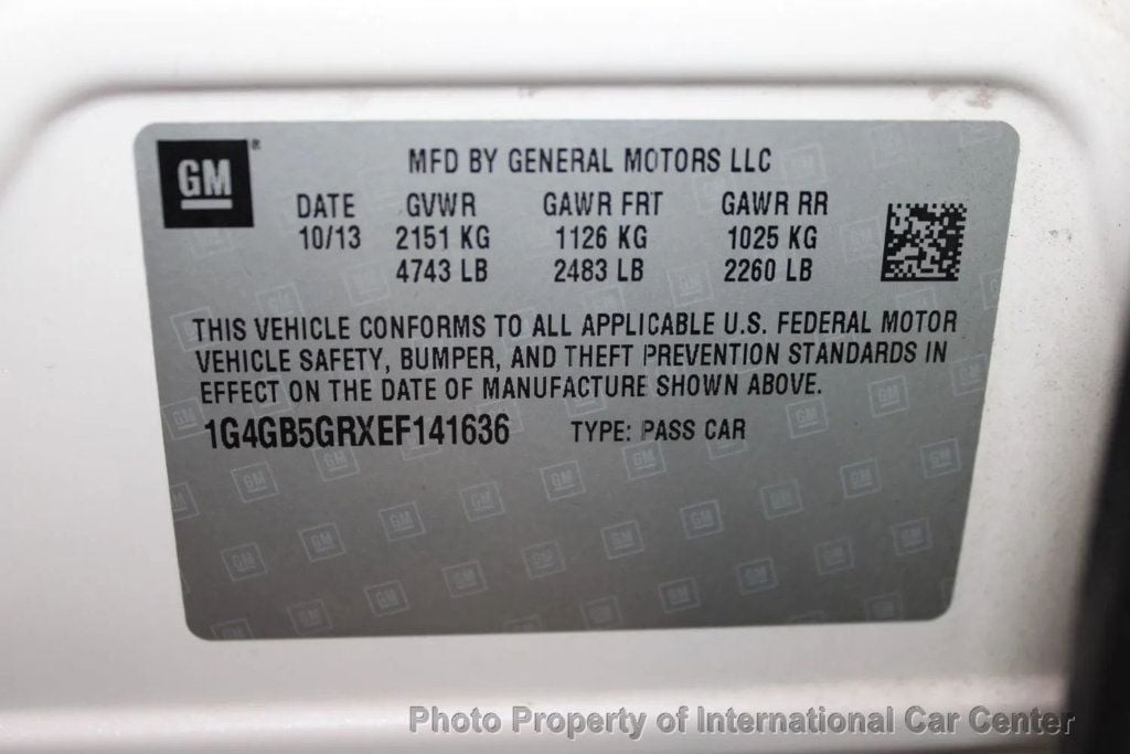 2014 Buick LaCrosse 4dr Sedan Leather FWD - 22921850 - 32