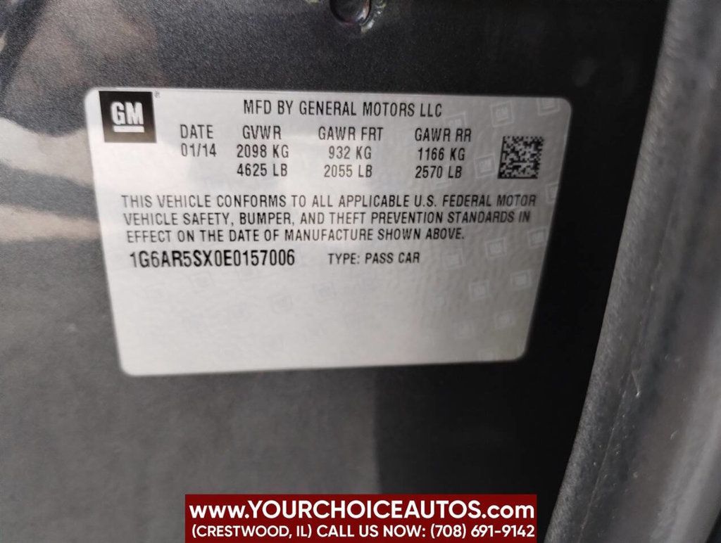 2014 Cadillac CTS Sedan 4dr Sedan 2.0L Turbo Luxury RWD - 22887019 - 45