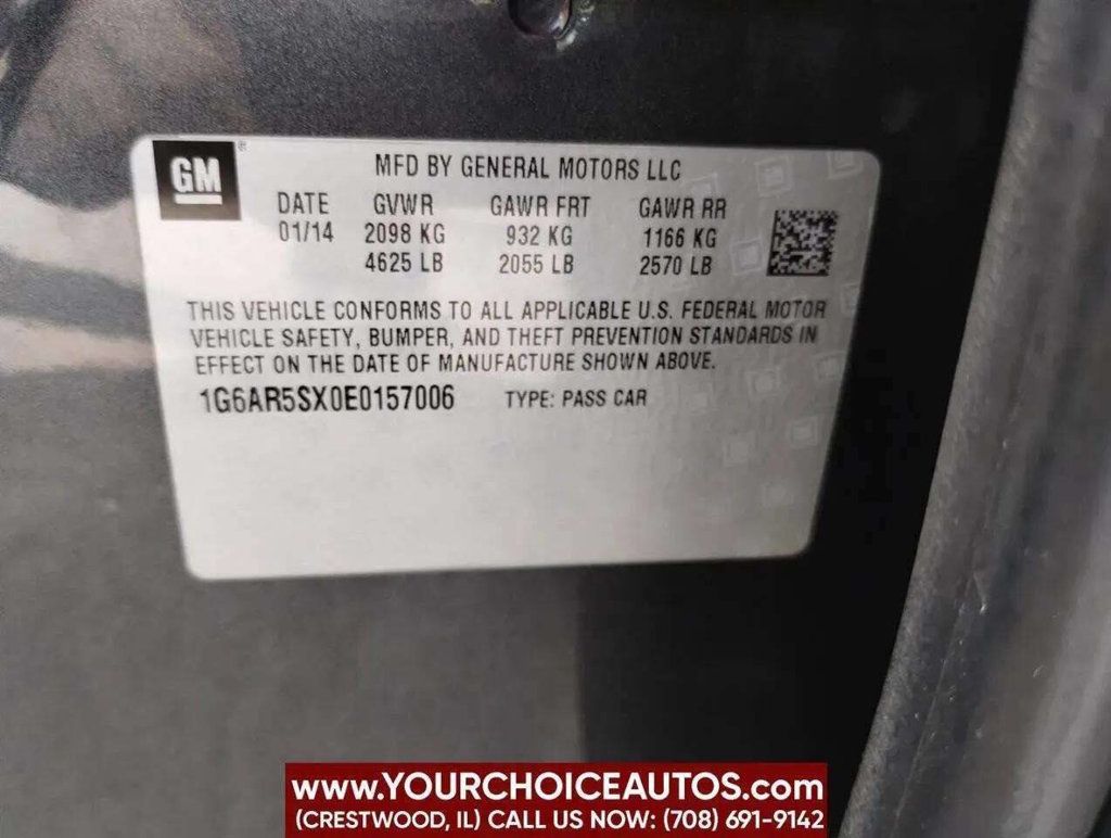 2014 Cadillac CTS Sedan 4dr Sedan 2.0L Turbo Luxury RWD - 22984313 - 14