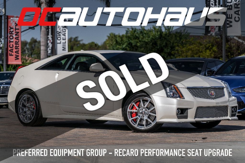 2014 Cadillac CTS-V Coupe LOW MILES!!! Preferred Equipment Group - 22149604 - 0