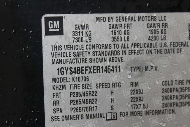 2014 Cadillac Escalade AWD 4dr Luxury - 22995188 - 10