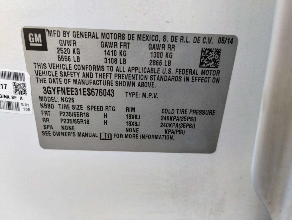 2014 Cadillac SRX AWD 4dr Luxury Collection - 22928594 - 41