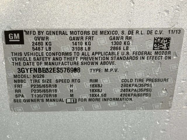 2014 Cadillac SRX FWD 4dr Luxury Collection - 22962832 - 18