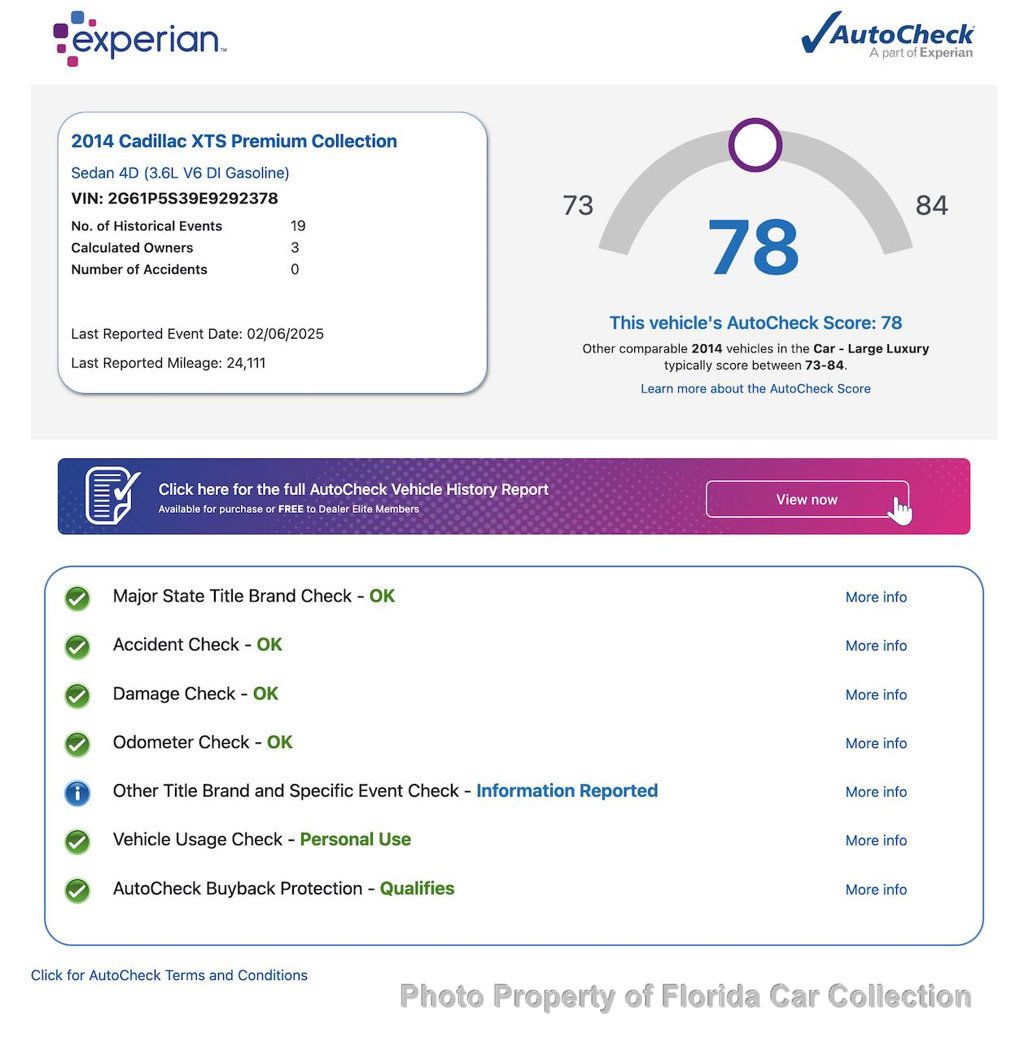 2014 Cadillac XTS Premium Collection - 22940962 - 17