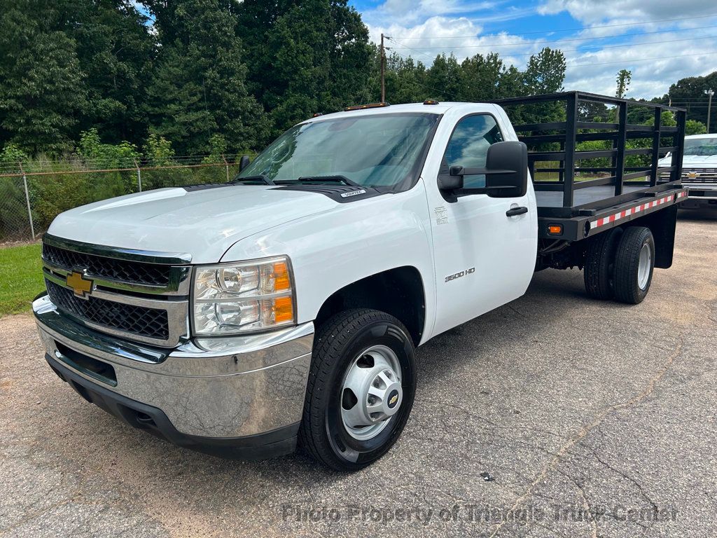 2014 Chevrolet 3500HD 12 FOOT STAKE BODY JUST 35k MILES SUPER NICE UNIT! CRUISE CONTROL! HITCH! - 22808478 - 42