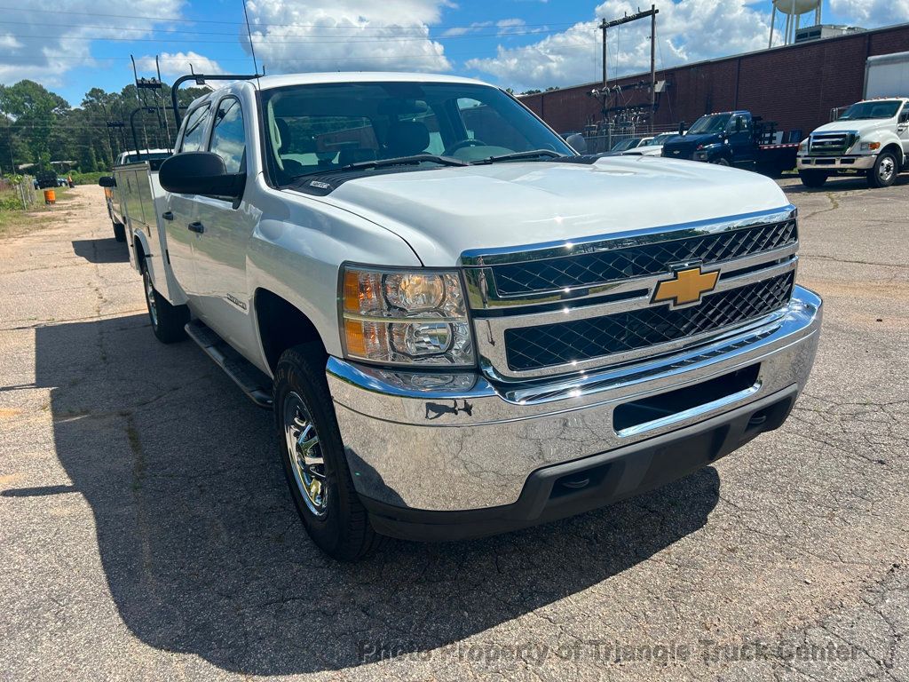 2014 Chevrolet 3500HD ONE TON JUST 35k MILES CREW UTILITY BODY +SUPER CLEAN!  SRW ONE TON TRUCK! FINANCING! - 22412904 - 4