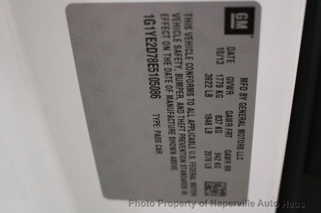 2014 Chevrolet CORVETTE 2dr Coupe w/3LT - 23032880 - 46