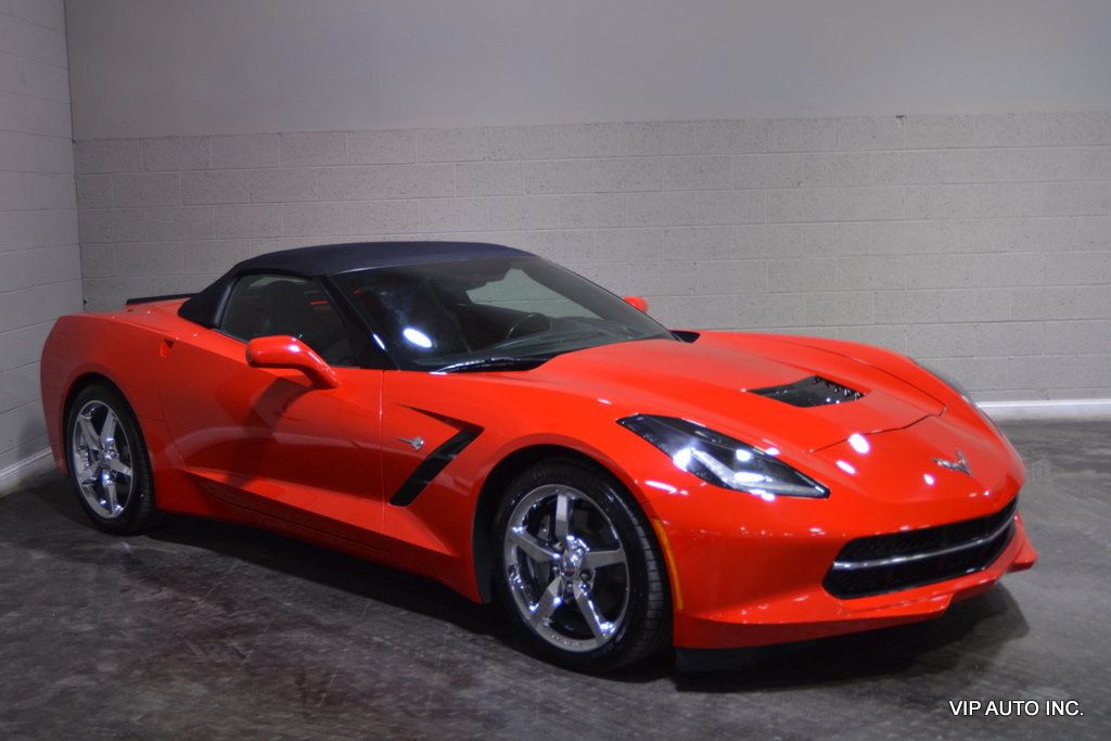 2014 Chevrolet Corvette Stingray 2dr Convertible w/3LT - 22577193 - 0