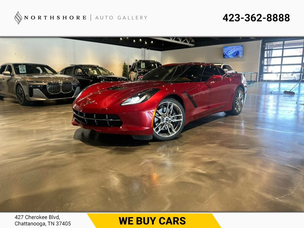 2014 Chevrolet Corvette Stingray 3LT/Z51PerfPkg/7SpeedManual/Htd&CldSeats/PerfExhaust/BackUpCam - 22777278 - 0