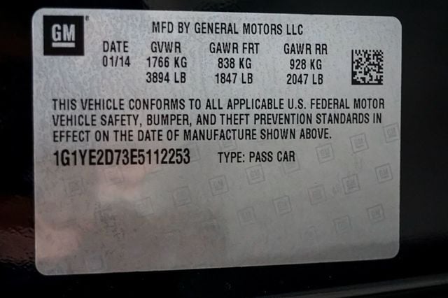 2014 Chevrolet Corvette Stingray *Stingray Coupe 3LT* *7-Speed Manual* *Only 24k Miles* - 23029500 - 18