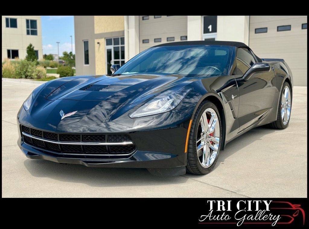 2014 Chevrolet Corvette Stingray Z51 1LT 7SPD MANUAL CONVERTIBLE - 22546285