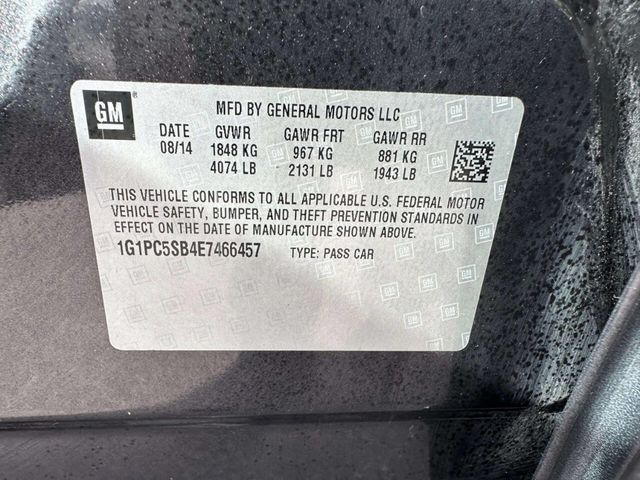 2014 Chevrolet CRUZE 4dr Sedan Automatic 1LT - 23042992 - 32