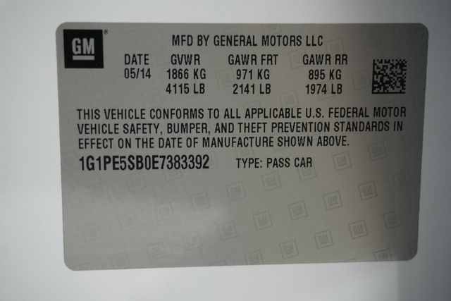 2014 Chevrolet CRUZE 4dr Sedan Automatic 2LT - 22997069 - 25