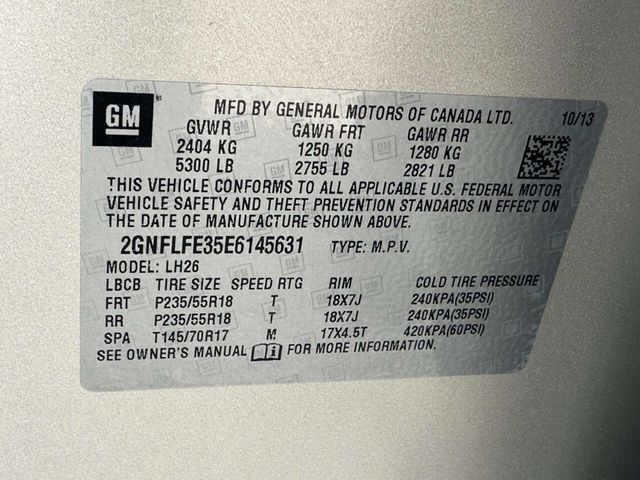 2014 Chevrolet Equinox AWD 4dr LT w/1LT - 23008654 - 21