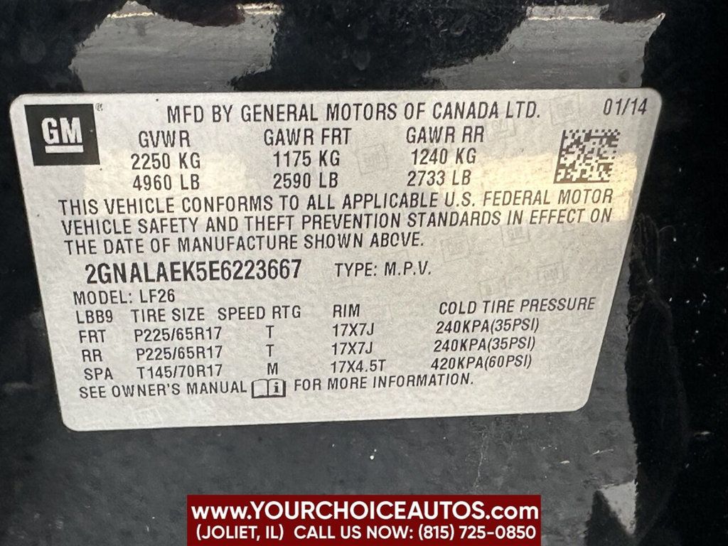 2014 Chevrolet Equinox FWD 4dr LS - 22414180 - 16