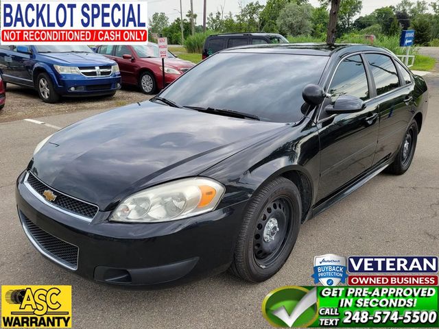 2014 Chevrolet Impala Limited Sedan 4D Police 3.6L V6 - 23018573 - 0