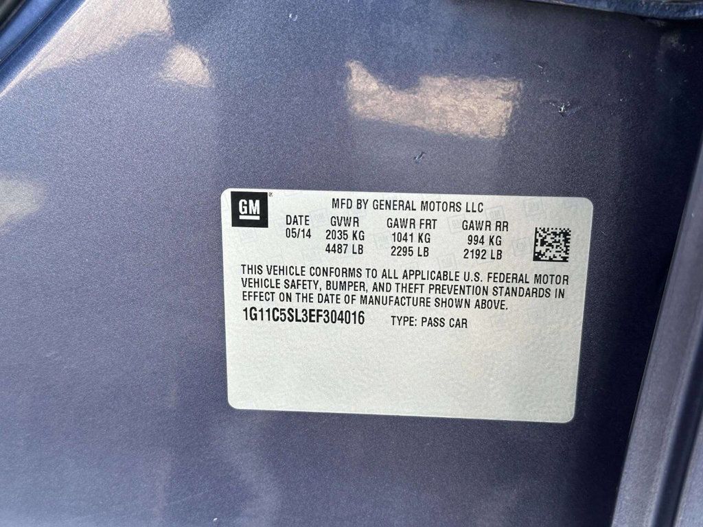 2014 Chevrolet Malibu 4dr Sedan LT w/1LT - 22968402 - 27