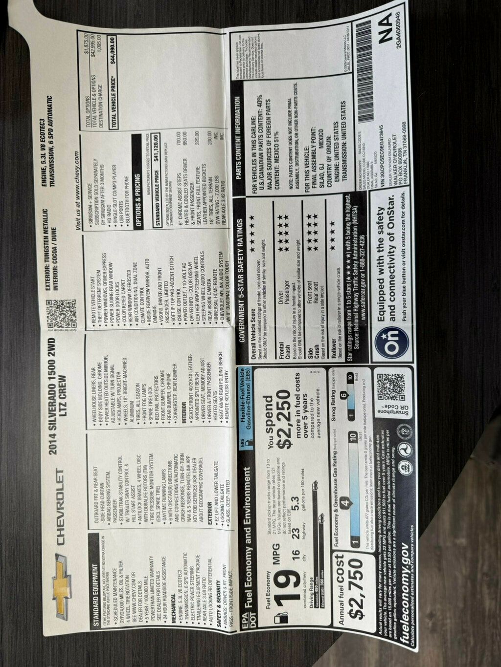 2014 Chevrolet Silverado 1500  - 22988424 - 34