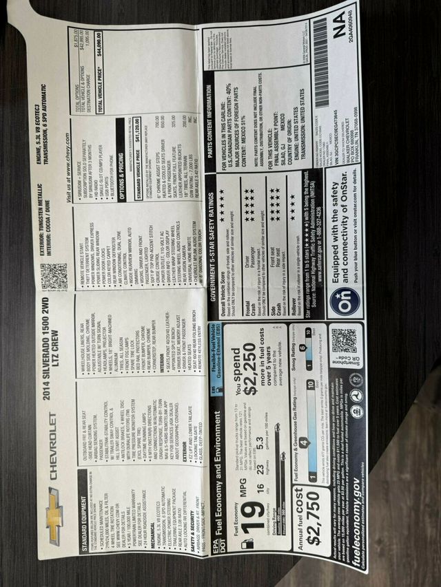 2014 Chevrolet Silverado 1500  - 22988424 - 34