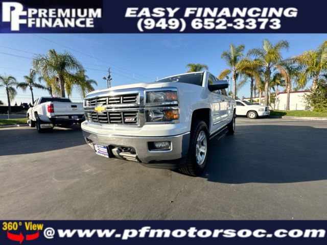 2014 Chevrolet Silverado 1500 Crew Cab Z71 LT 4X4 BACK UP CAM CLEAN - 22715256 - 0