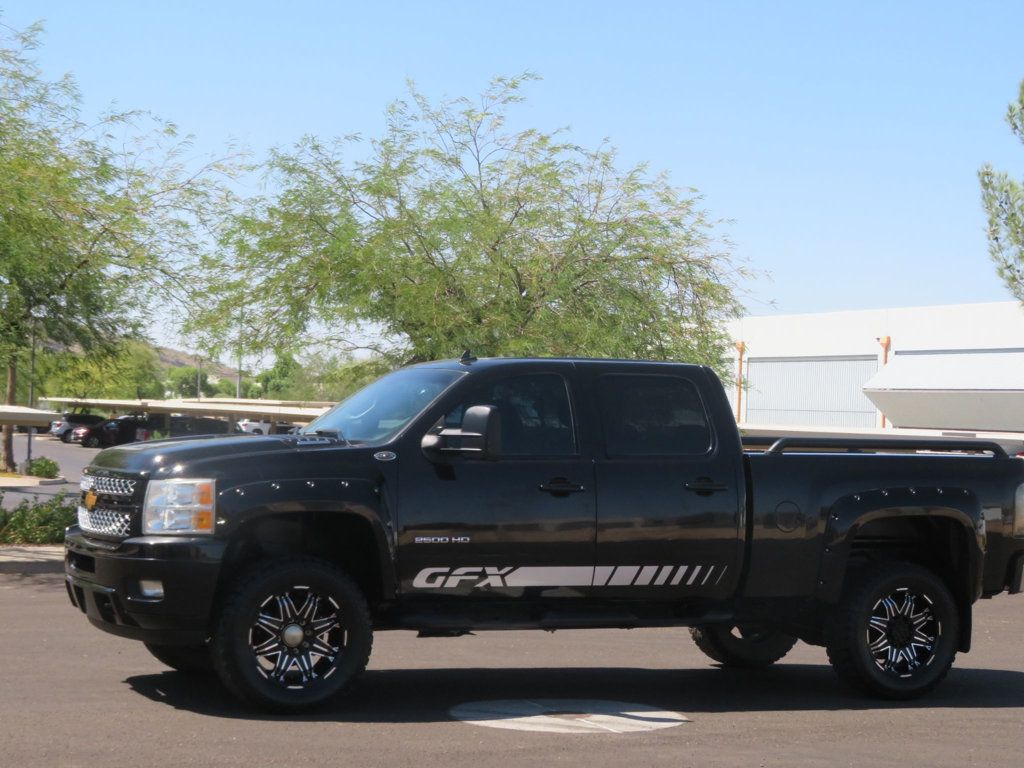 2014 Chevrolet Silverado 2500HD LIFTED CREWCAB DURAMAX DIESEL LOW MILES EXTRA CLEAN LTZ LEATHER - 22598597 - 0