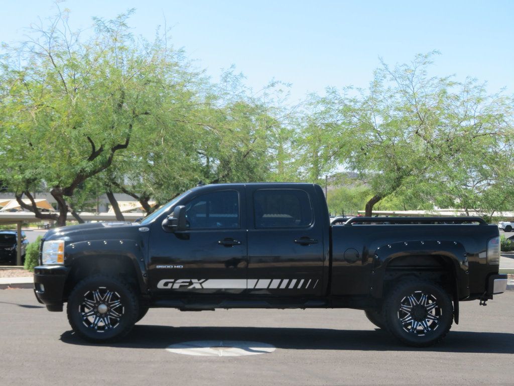 2014 Chevrolet Silverado 2500HD LIFTED CREWCAB DURAMAX DIESEL LOW MILES EXTRA CLEAN LTZ LEATHER - 22598597 - 1