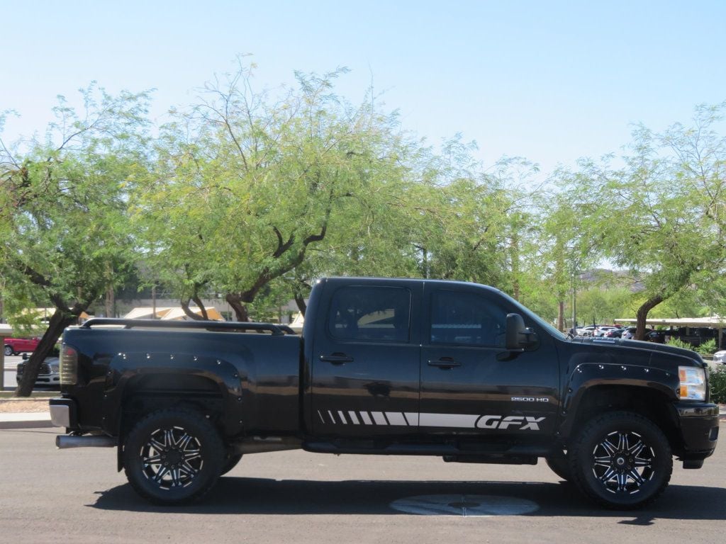 2014 Chevrolet Silverado 2500HD LIFTED CREWCAB DURAMAX DIESEL LOW MILES EXTRA CLEAN LTZ LEATHER - 22598597 - 2