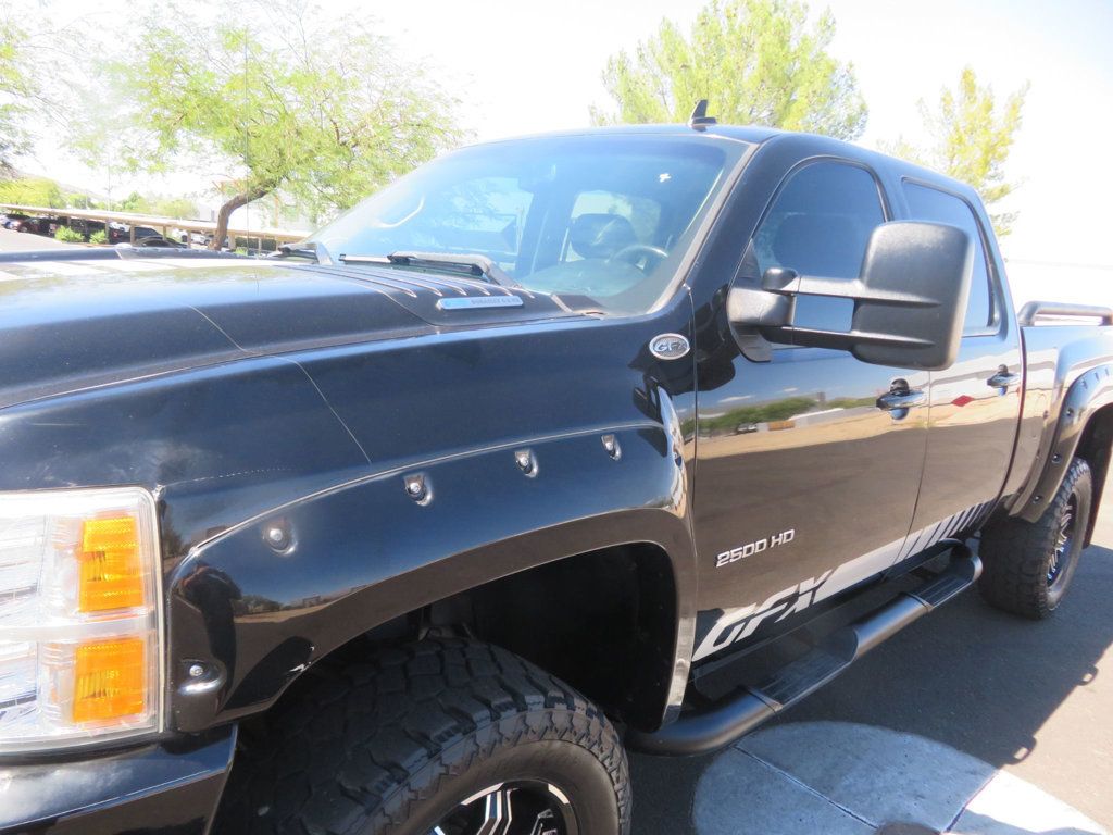 2014 Chevrolet Silverado 2500HD LIFTED CREWCAB DURAMAX DIESEL LOW MILES EXTRA CLEAN LTZ LEATHER - 22598597 - 7