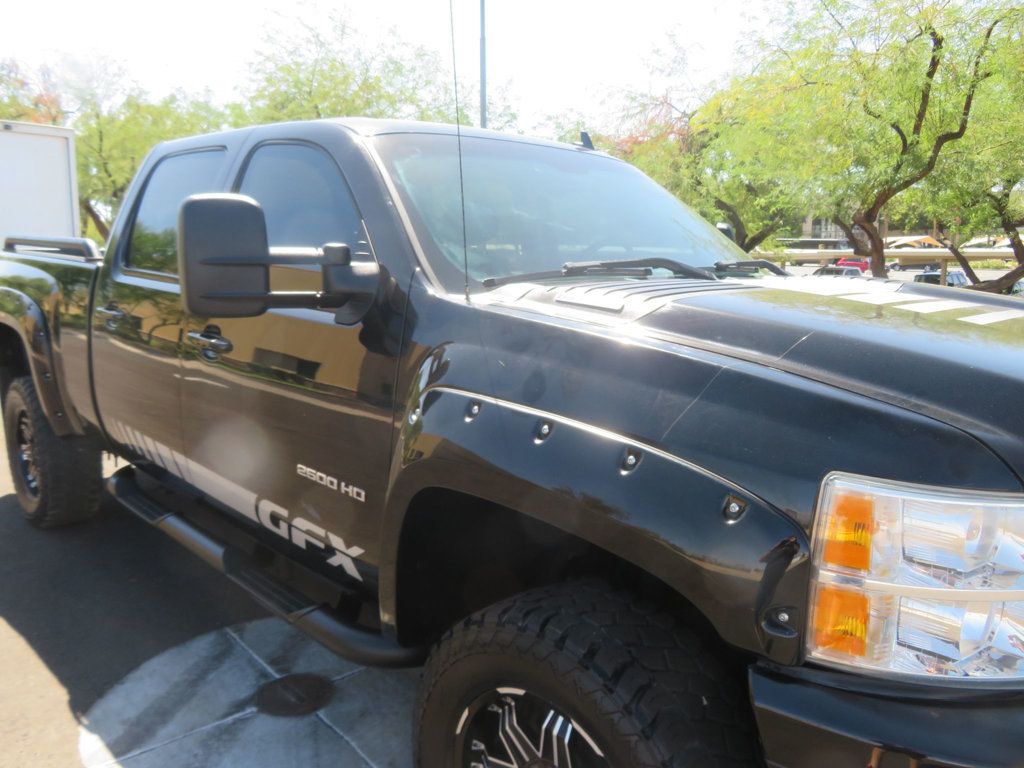 2014 Chevrolet Silverado 2500HD LIFTED CREWCAB DURAMAX DIESEL LOW MILES EXTRA CLEAN LTZ LEATHER - 22598597 - 8