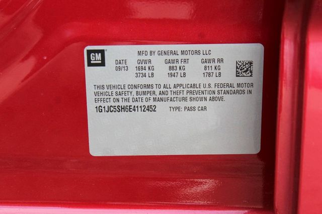 2014 Chevrolet Sonic 4dr Sedan Automatic LT - 22898481 - 29