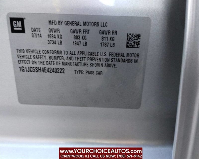 2014 Chevrolet Sonic 4dr Sedan Automatic LT - 22923359 - 35