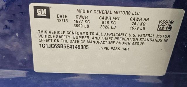 2014 Chevrolet Sonic 5dr Hatchback Automatic LT - 23010024 - 10