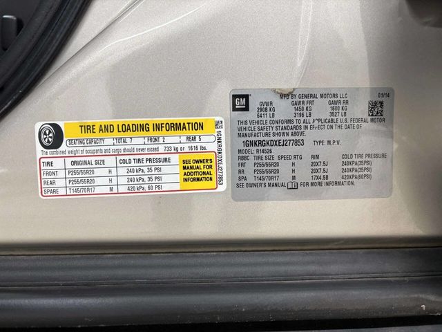 2014 Chevrolet Traverse FWD 4dr LT w/1LT - 22953802 - 44