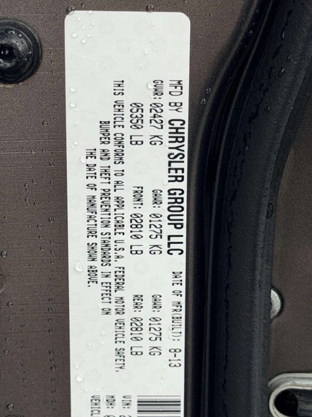 2014 Chrysler 300 4dr Sedan 300C RWD - 23058654 - 19