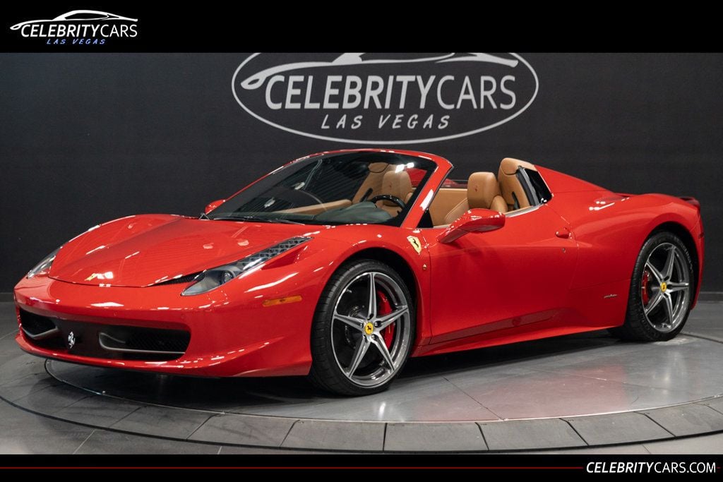 2014 Ferrari 458 Italia Spider, 328k MSRP  $64k in options! 8k miles, One owner! - 22761920 - 0