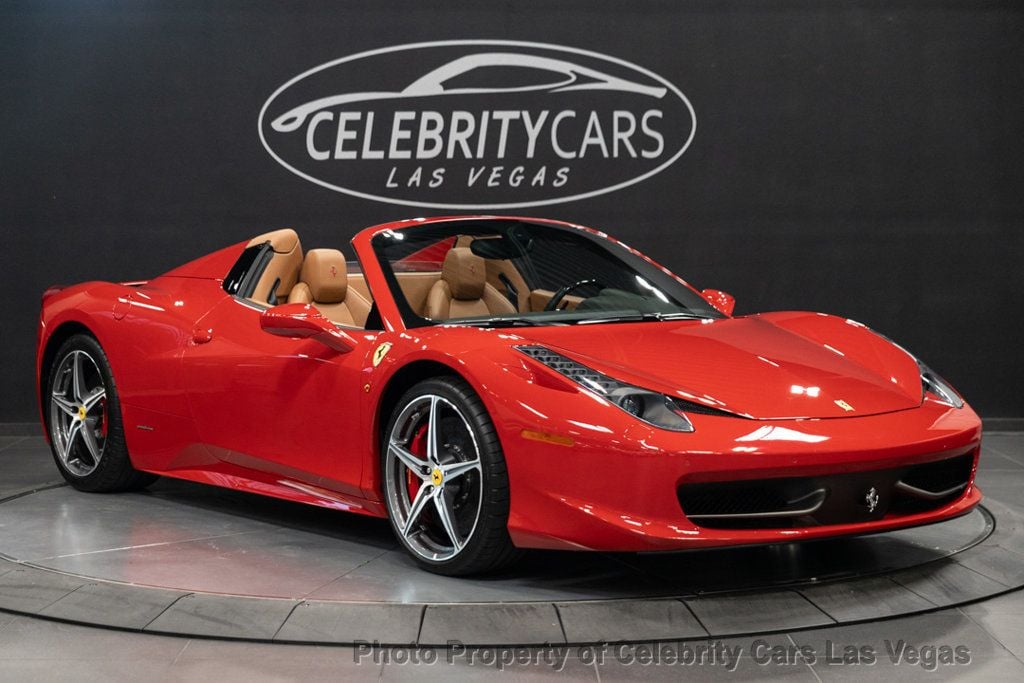 2014 Ferrari 458 Italia Spider, 328k MSRP  $64k in options! 8k miles, One owner! - 22761920 - 19