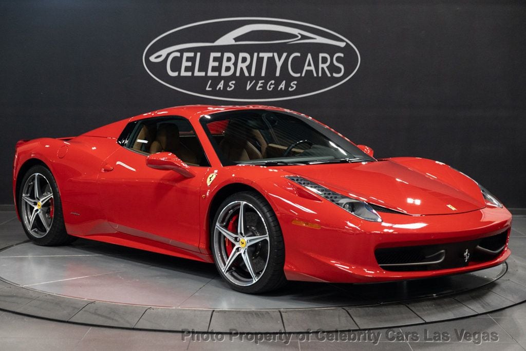 2014 Ferrari 458 Italia Spider, 328k MSRP  $64k in options! 8k miles, One owner! - 22761920 - 2