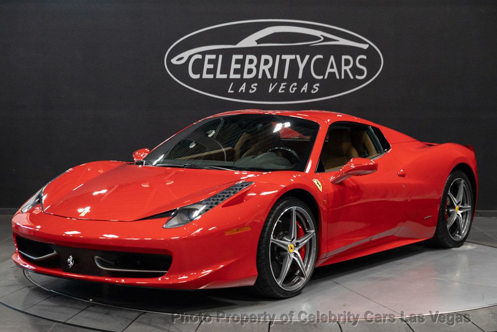 2014 Ferrari 458 Italia Spider, 328k MSRP  $64k in options! 8k miles, One owner! - 22761920 - 7