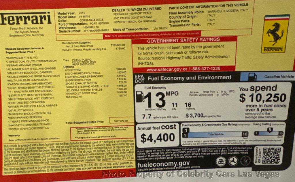 2014 Ferrari FF V12 - 22934220 - 5