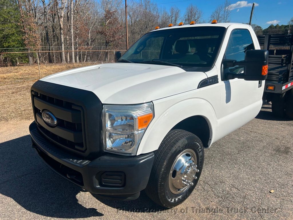 2014 Ford 14K GVW HEAVY SPEC JUST 8k MILES! 13+ FOOT STAKE TUCKAWAY LIFT GATE! SUPER CLEAN STAKE BODY UNIT! - 22276713 - 56